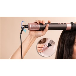 Bamba CeramicCare AirGlam Black - Hajformázó és hajszárító / 03464